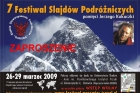 VII Festiwal Slajdów Podróżniczych w Katowicach - Plakat