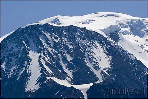 Mont Blanc - próba zdobycia szczytu zakończona